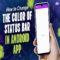 How To Change The Color Of Status Bar In An Android App