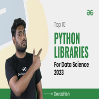 Top Python Libraries For Data Science In Geeksforgeeks Videos